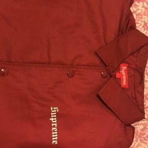 supreme nan goldin coaches jacket